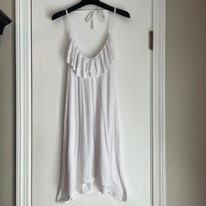 Apostrophe White Swim Coverup S
